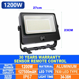 1200W Solar camping light camping light Magnetic lamp portable USB Solar emergency lamp rechargeable LED Outdoor light waterproof IP67 solar lights