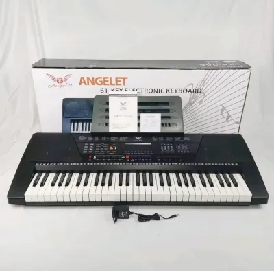 PIANO ELEKTRONIK KEYBOARD ANGELET XTS-966 ORIGINAL IMPORT 61 KEYS SUPPORT USB & SD CARD and MIDI