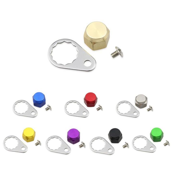 Baitcasting Fishing Reel Handle Screw Nut Locking Cap Left/Right  Replacements For Fishing Lovers DIY Accessory