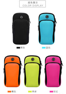 Arm Bag Phone Bag Running Exercise Jogging Armband Case Sport Gym Wrist Pouch