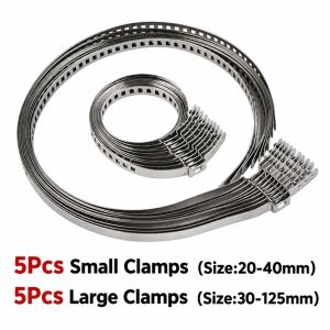 OUTOPEAN Một bên tai Bộ kẹp bảo vệ trục CV Thép không gỉ Có thể điều chỉnh. Kẹp giữ ống bảo vệ khớp trục truyền động  Kẹp bọc khớp CV Dành cho ống bọc khớp đồng tốc trục truyền động đa năng