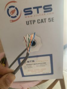 Cáp mạng STS CAT5E BÁN THEO MÉT 1 MÉT 10M-15M-20M-25M-30M-35M-40M-45M-50 MÉT 100 MÉT BẤM SẴN 2 ĐẦU