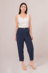 RIMINI - Bawahan Wanita Celana Panjang Formal Kekinian Xs-Xl - Naleya Pants - 85774