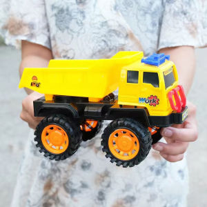 SKISOPGO Truck Toys Big Size Excavator Mixer Truck Movable Inertial Engineering Toy for Boy Lori Mainan Budak