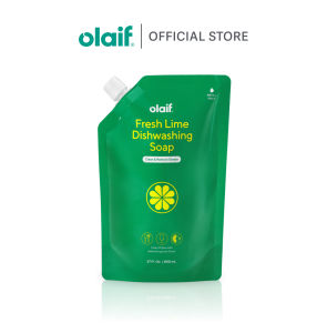 Olaif Fresh Lime Dishwashing Soap - Sabun Cuci Piring - 800mL