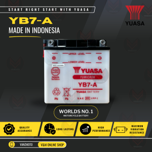 Yuasa YB7-A Motorcycle Battery (INDONESIA)