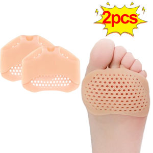 4 cái gel silicon dụng cụ bảo vệ chân gel mềm miếng đệm xương bàn chân tổ ong ngón chân cái Đệm Relief giảm đau chân Relief cho nam giới và phụ nữ