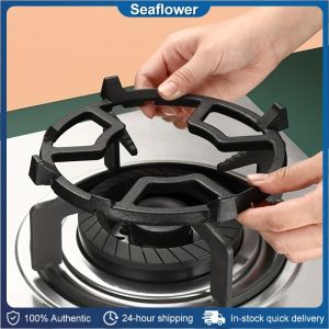 【12 hours delivery】Universal gas anti-slip stove rack cast iron wok support rack gas stove household cooking utensils