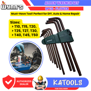 KATOOLS ~ Wynns Allen Key Wrench 9pcs Extra Long Set