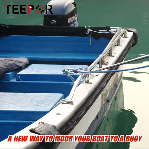 U hình threader móc kính viễn vọng Hợp kim nhôm móc cho tàu biển boong móc phần cứng