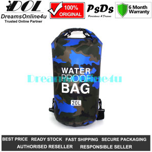 PsDs DY610 Camouflage Universal Large Capacity Floating Water Proof Bag Backpack (Life Buoy) for Water Sport Camping Hiking Boating