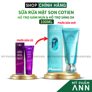 Sữa Rửa Mặt Son Cotien 100ml - Sữa Rửa Mặt Dành Cho Da Thâm Mụn - Mỹ Phẩm Sơn Tiên Chính Hãng