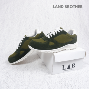 Sepatu Sneakers Safety Terbaru Sepatu Kerja Lapangan Ujung Besi Land Brother