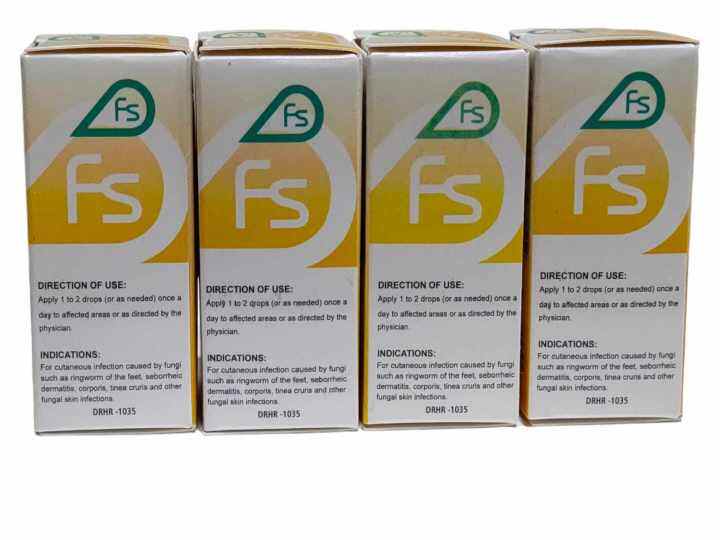 Fungisol Benzoic Acid + Salicylic Acid Keratolytic Antifungal Solution 4ml  1 Bottle