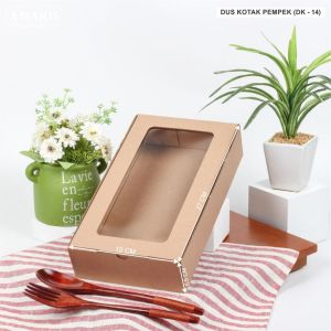 Kardus Die Cut Mika Kotak Tray Pudding DK-22 Isi 10 Pcs Amaris Packaging