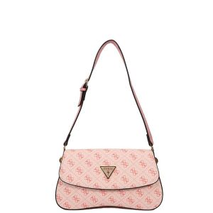 GUESS For 16x5x28cm Solid color vintage flower fashionable dumpling print armpit single shoulder crescent simple women bag