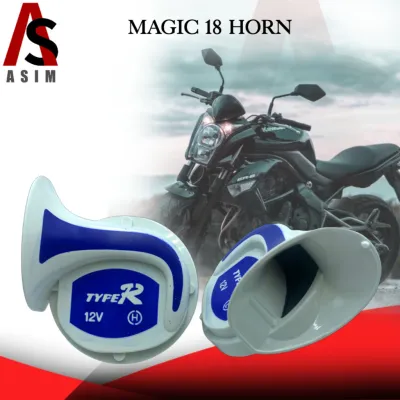 ASIM Motorcycle Type R Magic Horn 18 Sound Motorcycle Sport Horn Accessories