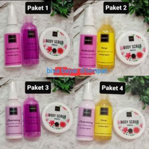 bisa COD / scarlett whitening paket combo murah / scarlet whitening / scarlet whitening paket 3 in 1