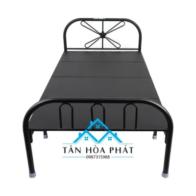Giường sắt DONA Luxy Qui Phúc kích thước 1m0 và 1m2 giường gấp cá nhân thông minh - Nội Thất Tân Hòa Phát