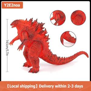 【Local shipping】 Godzilla X Kong : The New Empire New Colors Action Anime Figure Titan Godzilla 22cm Soft Monster Doll Model Ornaments Toys