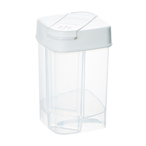Foodgrade Seasoning Box Double Opening Dosing Powder Seasoning Jar Kitchen Spice Dispenser Quantitative Control