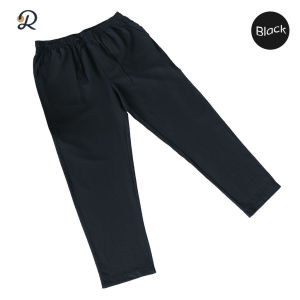 Relens กางเกงขายาว ผู้ชาย กางเกงลำลอง เอวยางยืด เป๋าลึกใส่โปรแม็กซ์ได้ ผ้าไนลอน 📸รูปงานจริง (3สี: เอว 28-32")*พร้อมส่ง*