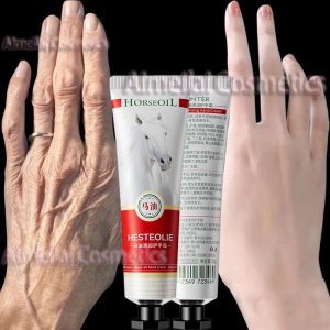 Krim Tangan Pemutih 30g Krim Tangan Kasar Kerut Krim Pelembab Minyak Kuda Krim Pelembut Tangan Kering dan Kerutan Kaki Anti Penuaan Krim Tangan Pemutih Krim Tangan Perbaikan Pelembab dan Anti Pecah-pecah