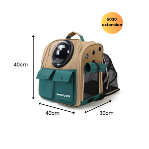Smart Pets Portable Pet Bag Large Capacity Space Capsule Dog Bag Foldable Breathable Cat Backpack
