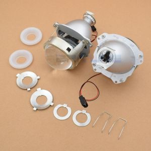 Car Lens In Headlight H7 H4 Bi-xenon Retrofit Projector 3.0 inch Full Metal Tuning Car Universal Accessories H1 HID LED