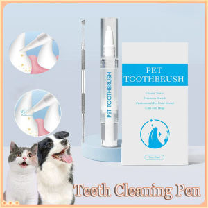 Pet Calculus Remover Teeth Cleaning Pen & Teeth Spa Pen for Dog and Cat Tooth Whiten