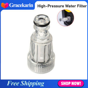 New Car Washer Adapter Pressure Washer Water Connector Filter Set Hose Pipe Kit