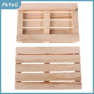 PkYeG Mini Pallet gỗ Đồ uống đế lót ly cho đồ uống nóng và lạnh Pallet gỗ