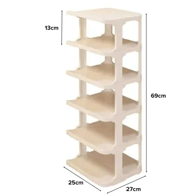 JIJI.SG Torva Shoe Rack Organizer Simple Multi Layer HDB/BTO Shoe Rack