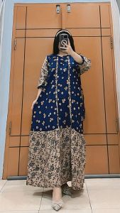 Gamis lebaran 2025 viral // gamis motif terbaru 2024