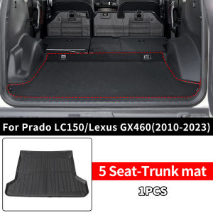 For Toyota Land Cruiser Prado LC150 150 2010-2023 Lexus GX460 460 GX Trunk Mat Interior Accessories TPE Seat Back Pad Dust-Proof