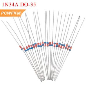 【PCWFKef】 20 cái 1n34a Làm-35 Germanium Detector Diode AM FM tinh thể đài phát thanh TV