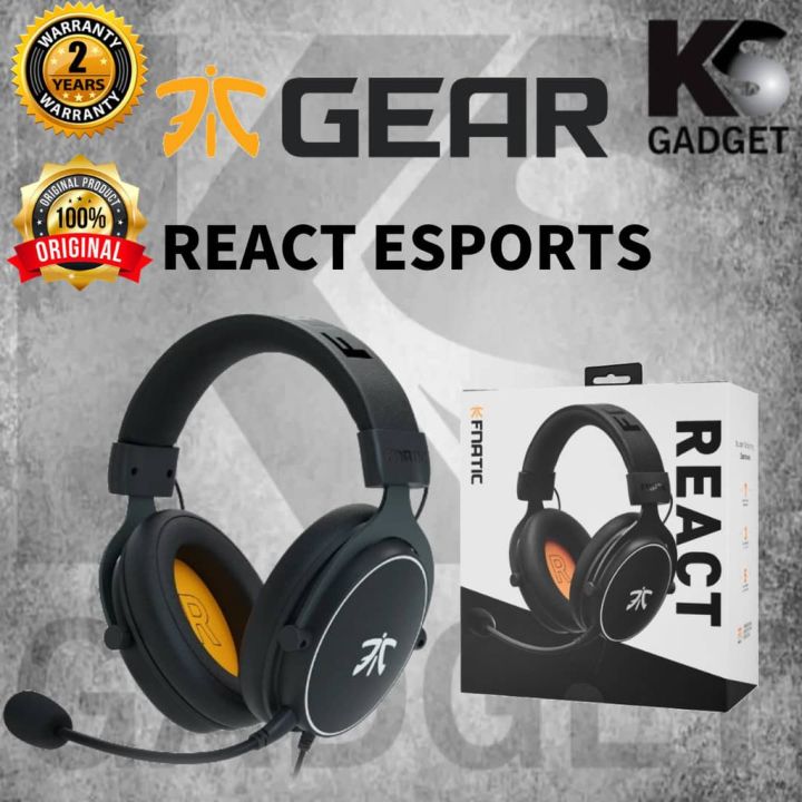 React Gaming Headset Buy Fnatic React Fnatic React Gaming Headset