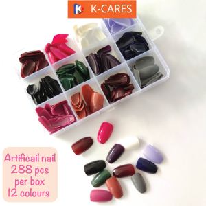 KC Nails jelly gel sticker box set 288-PCS Finished nail patch jelly gel sticker