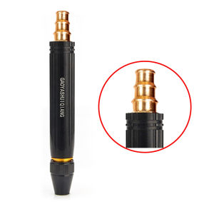 High Pressure Water Nozzle Adjustable Spray Nozzle Water Jet Gun Nozzle Car Wash Garden Sprayer Hose Connector Water Spray Gun Watering Hose Nozzle Sprinkler For Home Garden Home Car