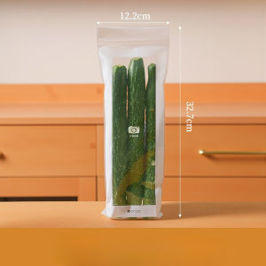 Keranixy Thickened Storage Bag Food Grade Fresh Sealed Pouch Portion Container Double Ziplock Leakproof Beg Makanan