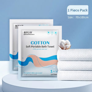 【DAILY ESSENTIAL】 Disposable Compressed Bath Towels | Size and Style Options