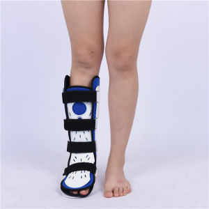 AFO / Penyangga Kaki Untuk Keseleo Cedera Kaki Pergelangan Kaki Patah Jari Kaki Pasca Operasi Sepatu Cor Fraktur
