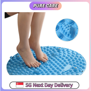 【Pure Care】 Foot Pressure Plate / Round Massage Board / Jogging Massage Foot Mat / Anti-Slip Foot Reflexology Pad