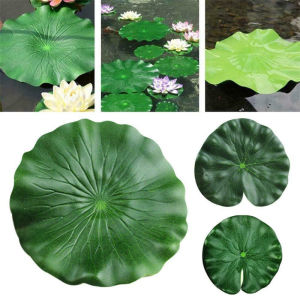 Simulation Lotus Leaf Artificial Lotus Garden Pond Water Pond Tank Flower Decoration Plant Leaf Floati