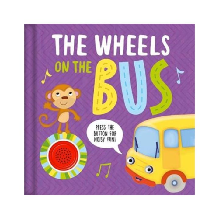 The Wheels On The Bus Sound Book For Kids & Toddlers To Sing