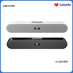[CHÍNH HÃNG] Loa bluetooth mini WEKOME D11 Loa thanh mini bluetooth V5.0 hỗ trợ USB thẻ nhớ Jack 3.5 kết nối tivi máy tính