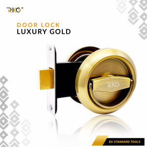 Kunci Pintu Tambahan Deadbolt Pull Ring Invisible Door Lock Set DRL-141