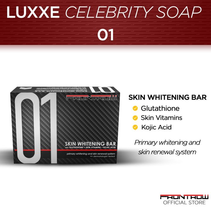 Luxxe Celebrity Soap 01 Skin Whitening | Lazada PH