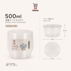 Disposable Plastic Food Container | Takeaway Lunch Box | Food Storage Box | BPA Free