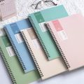 Hami A5 Spiral Notebooks For High School 60 Sheets Morandi Coil Notebook Set Thickened Spring Notebook Students Notepad. 